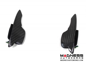Alfa Romeo 4C Carbon Fiber Paddle Shifters - Full Carbon